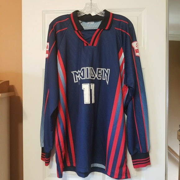 iron maiden soccer jersey
